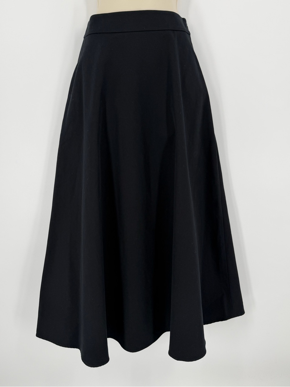 Ralph Lauren Purple Label Midi Skirt 4 Made in Italy Quite Luxury Minimalist NWT - Picture 3 of 12